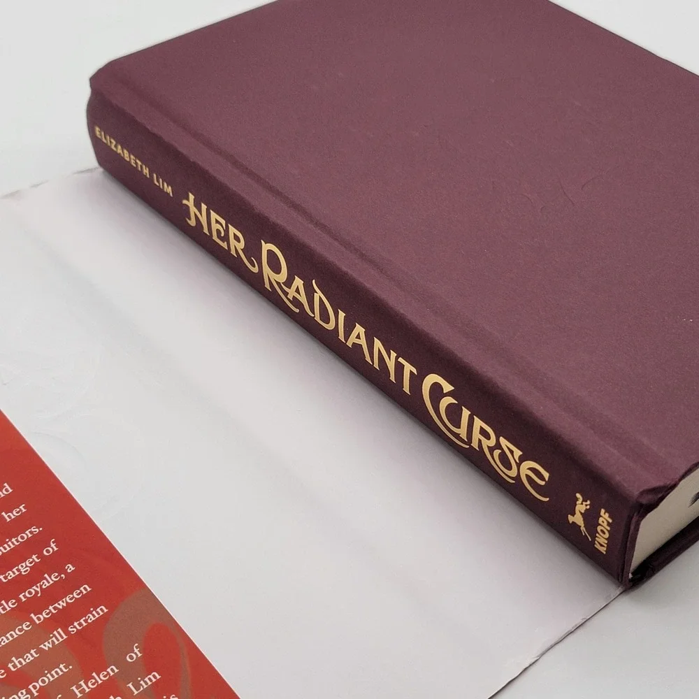 Elizabeth Lim Her Radiant Curse Hardcover First Edition 1st Printing Good